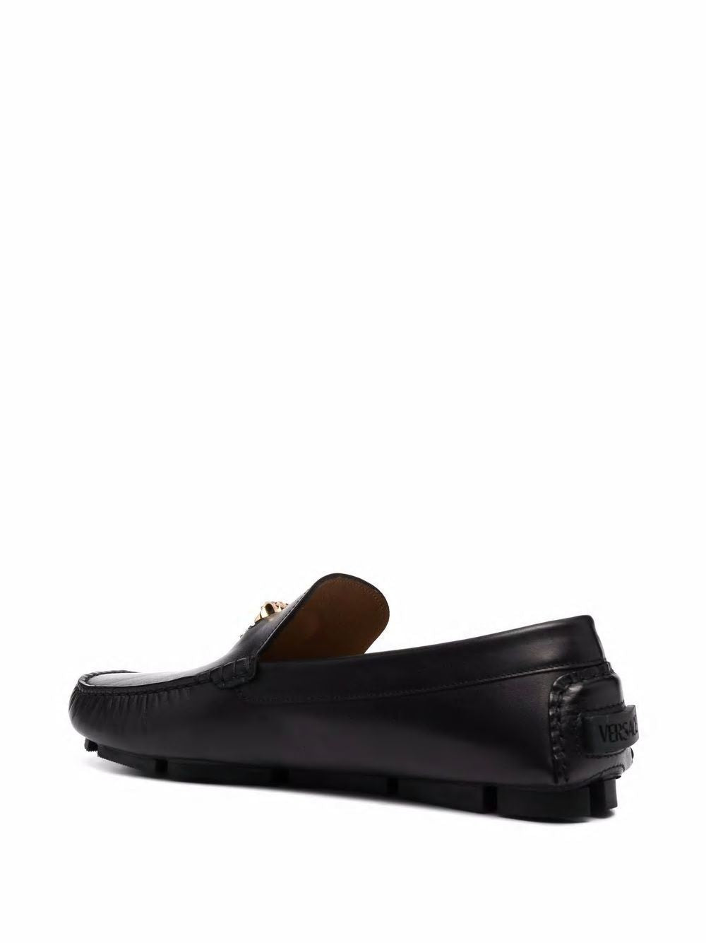 VERSACE The MEDUSA LEATHER LOAFERS