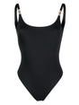 VERSACE Elegant Greek Chain One-Piece Swimwear for Women