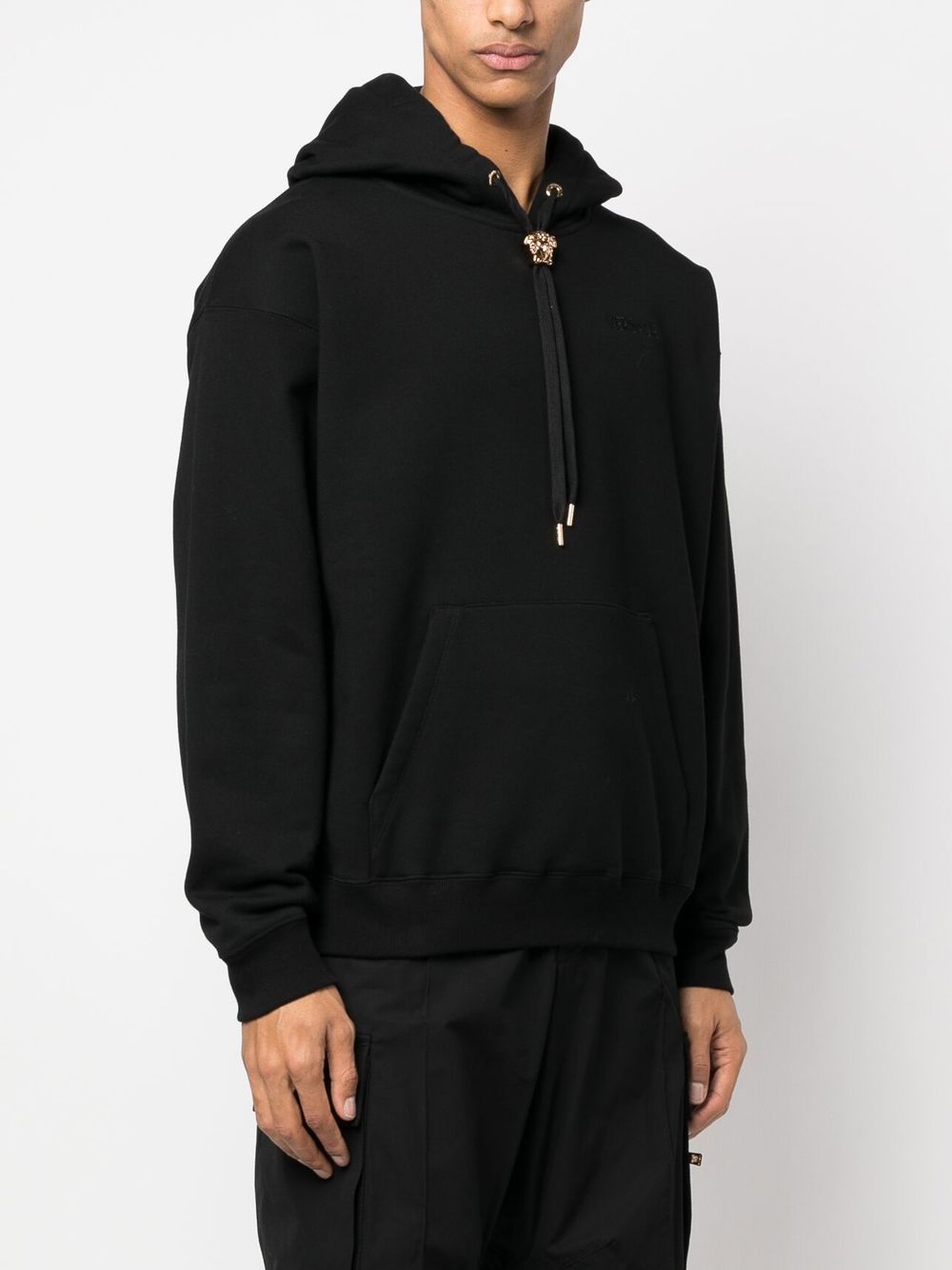 VERSACE Medusa Drawstring Hooded Sweatshirt