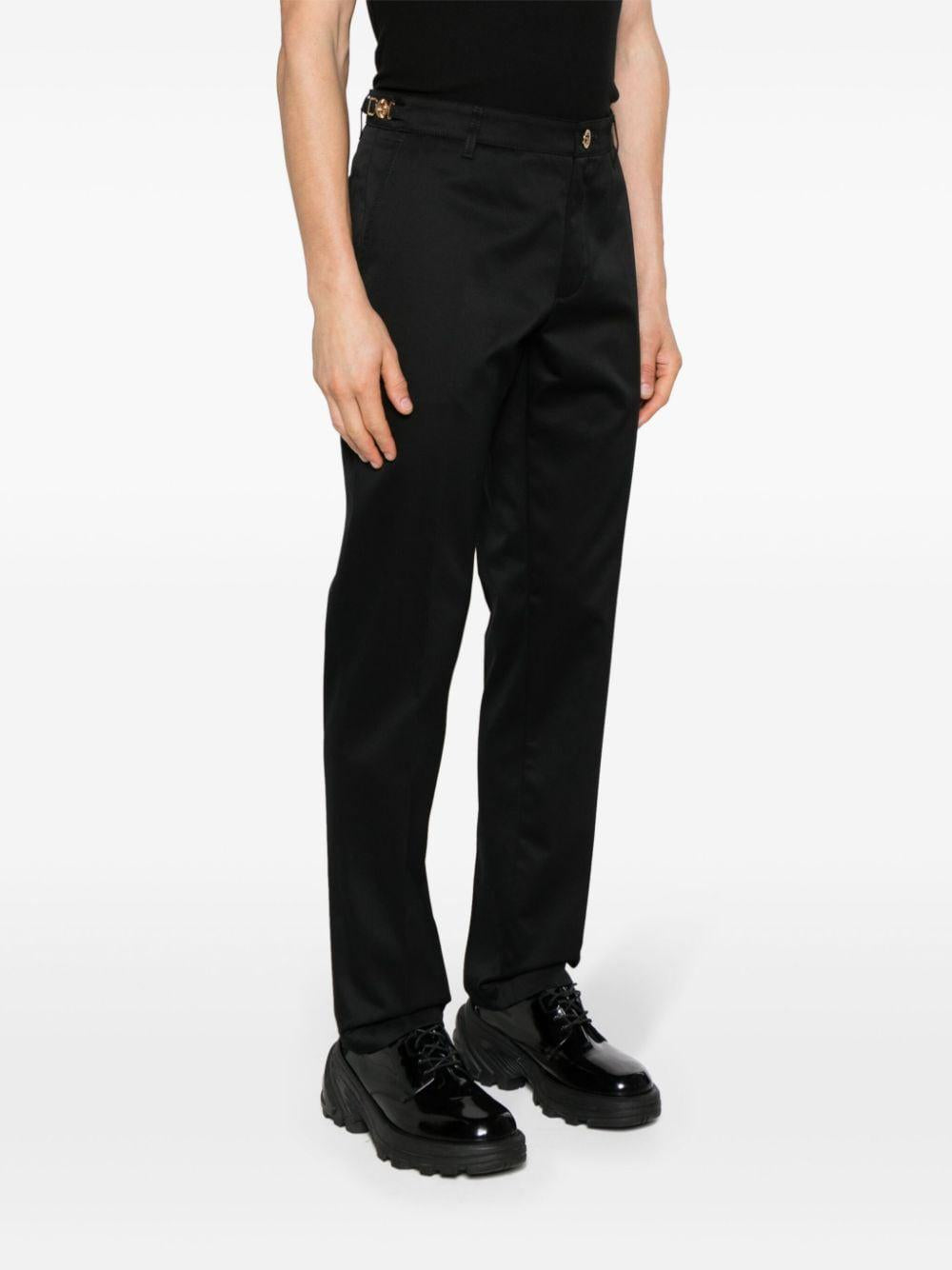 VERSACE Soft Fabric Gabardine Pants for Men - SS24 Collection