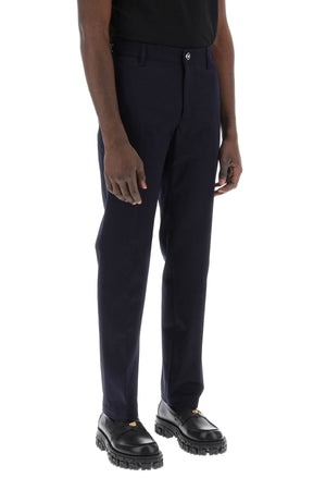 VERSACE Soft Fabric Gabardine Pants for Men - SS24 Collection