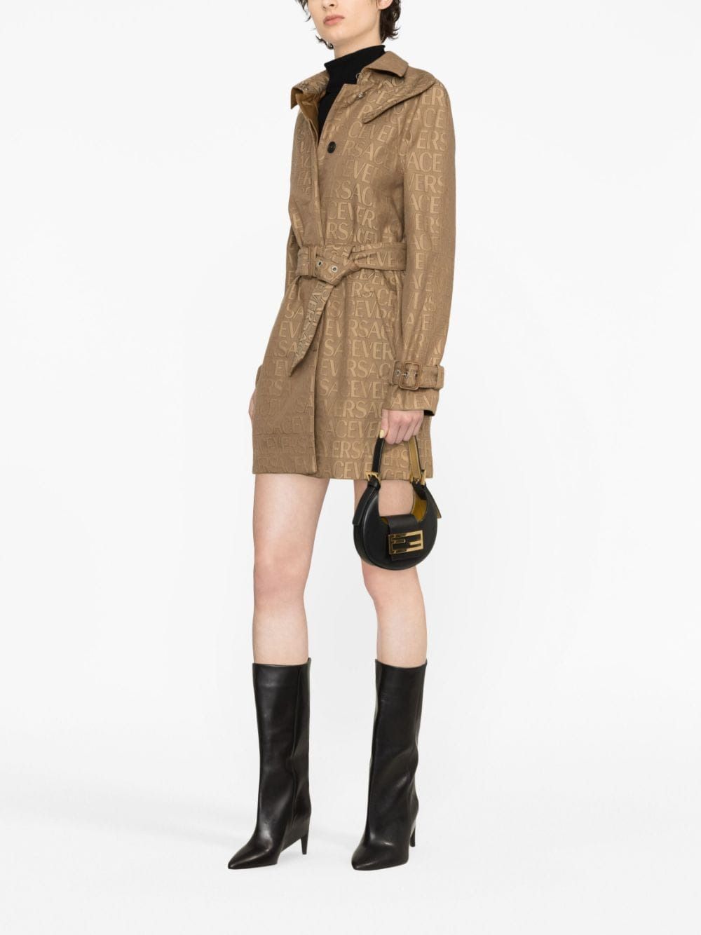 VERSACE Chic Women's Trench Coat - Elevated Outerwear