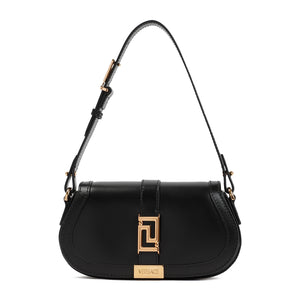 VERSACE Mini Shoulder Handbag with Greek Detail