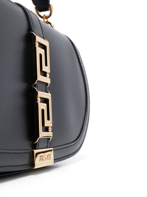 VERSACE Goddess of the Fashion World Shoulder Handbag in Smooth Leather