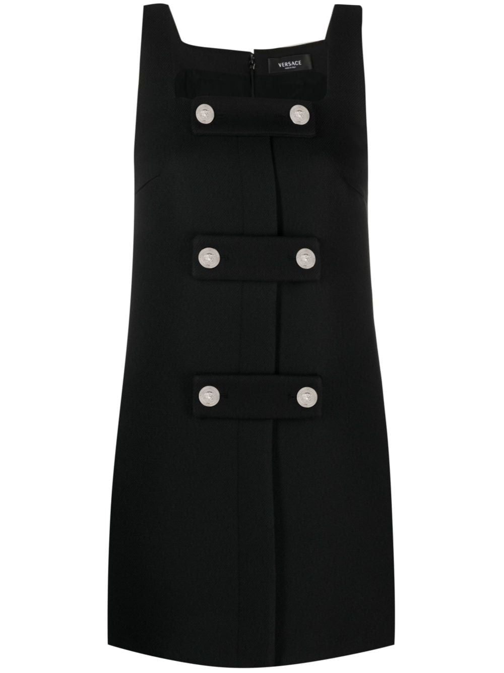 VERSACE Sleeveless Black Vest for Women - FW23 Collection