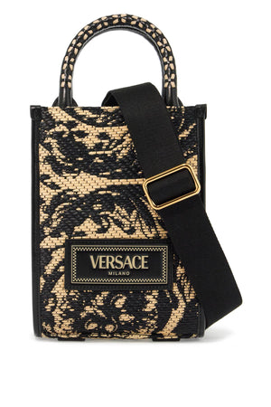 VERSACE Mini Athena Baroque Tote Handbag