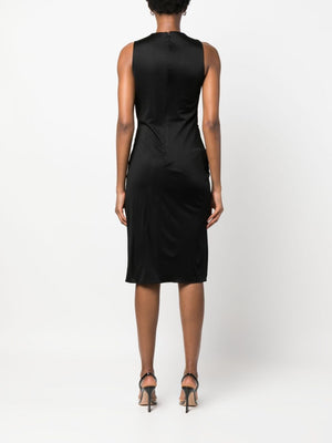 Váy đen phong cách thời thượng cho phụ nữ từ Versace