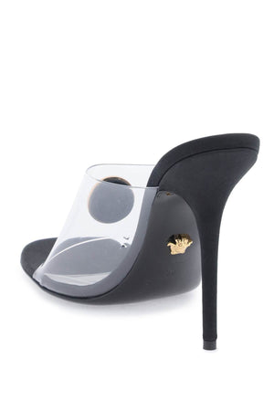 VERSACE Versatile Black Slide Sandals for Women - SS24 Collection