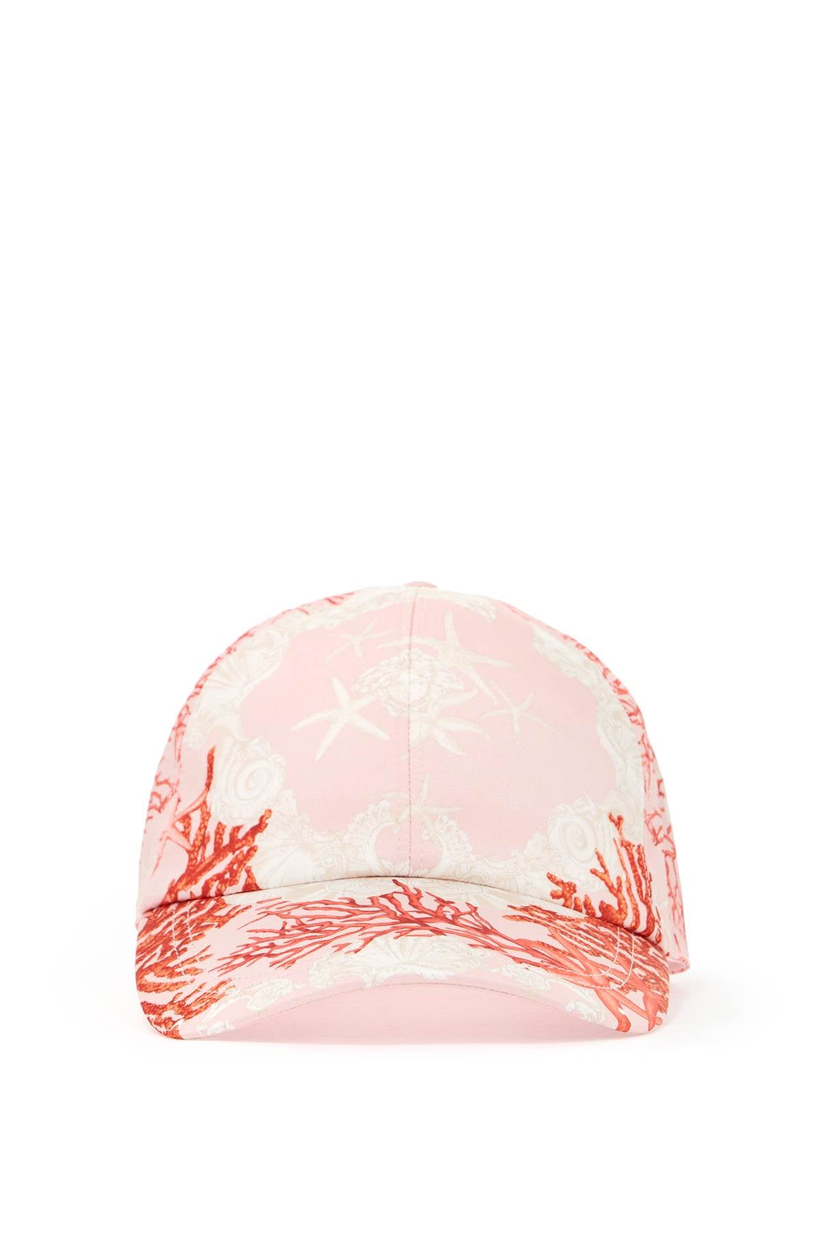 VERSACE Baroque Sea Print Baseball Cap