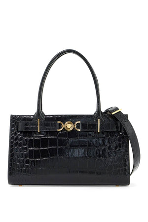 VERSACE Medusa '95 Mini Croc-Effect Tote