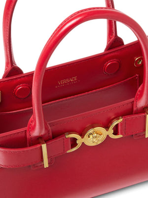 VERSACE Mini Leather Tote Handbag