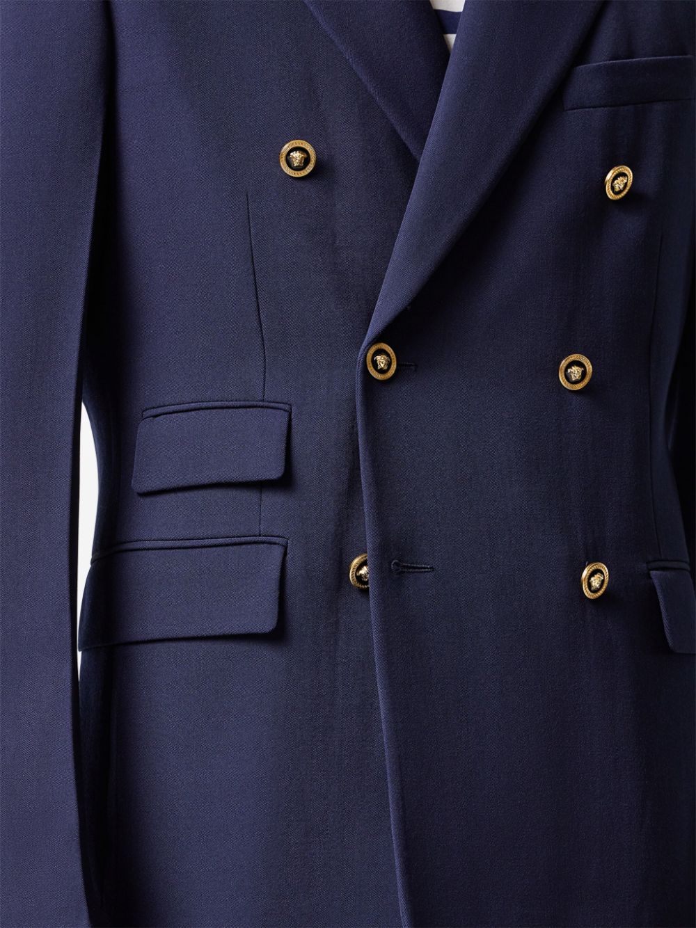 VERSACE Navy Formal Jacket for Men - SS24 Season