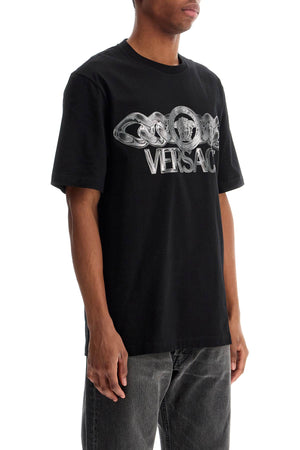 VERSACE Medusa Graphic Crew Neck T-Shirt - Regular Fit