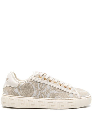 VERSACE Jacquard Mini Sneakers for Women