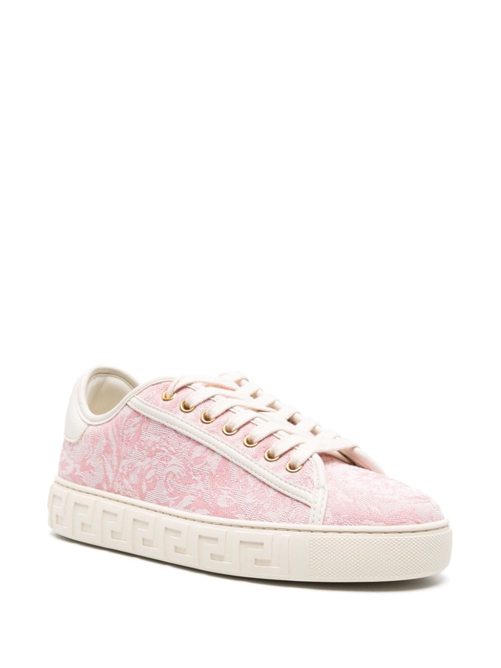 VERSACE Jacquard Mini Sneakers for Women