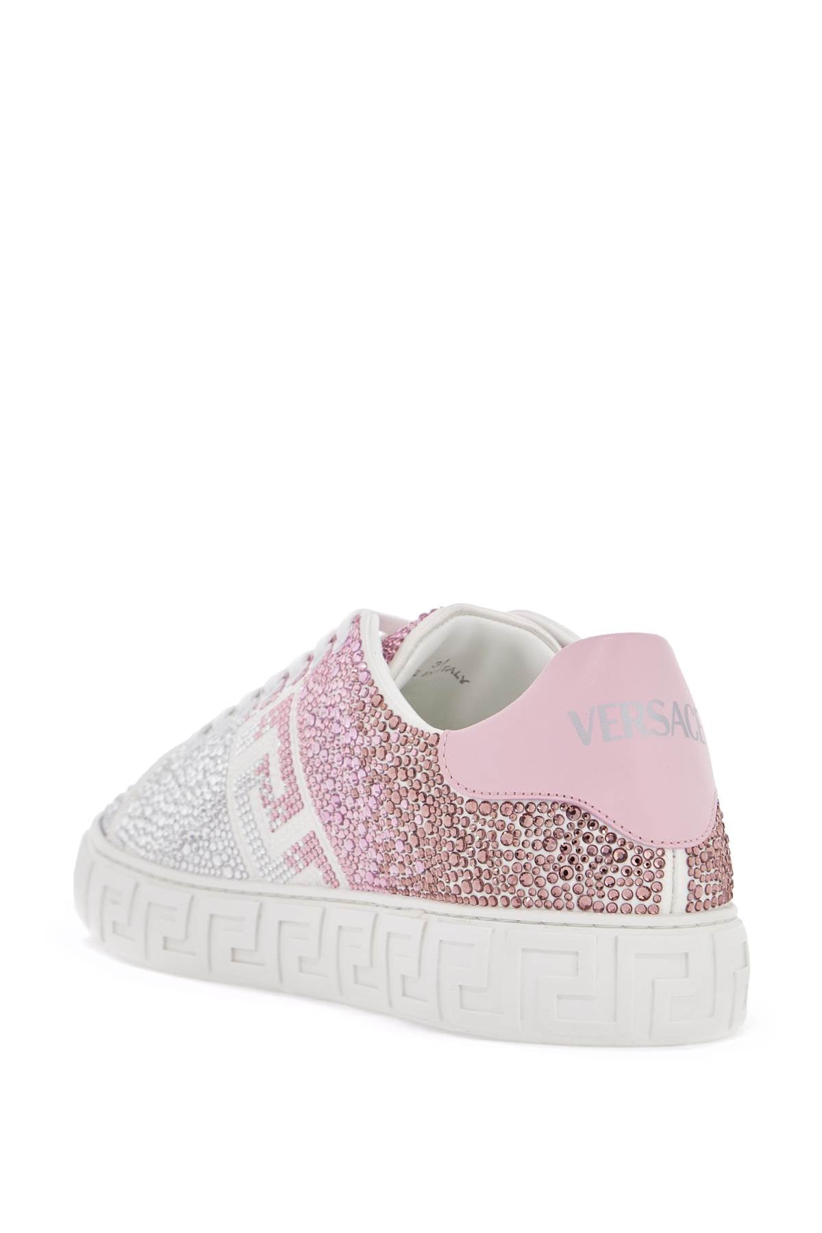 VERSACE Gradient Satin Sneaker for Women