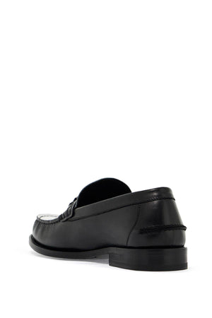 VERSACE Medusa '95 Two-Toned Leather Loafers