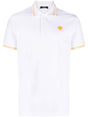 VERSACE Signature Cotton Piqué Polo Shirt