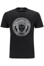 VERSACE Crystal Embellished Medusa Graphic T-Shirt - Slim Fit (M)