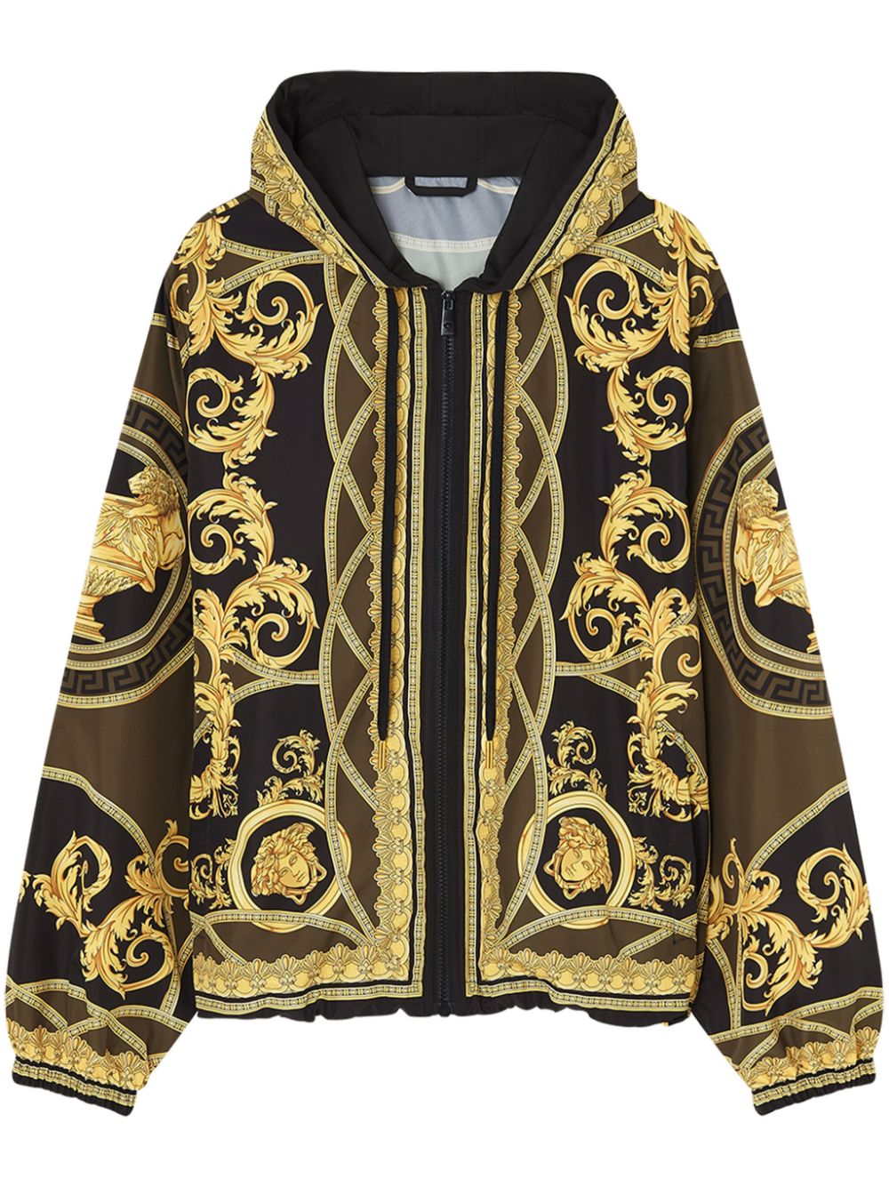 Áo Khoác Blouson Kỹ Thuật In Họa Tiết Baroque Dành Cho Nam