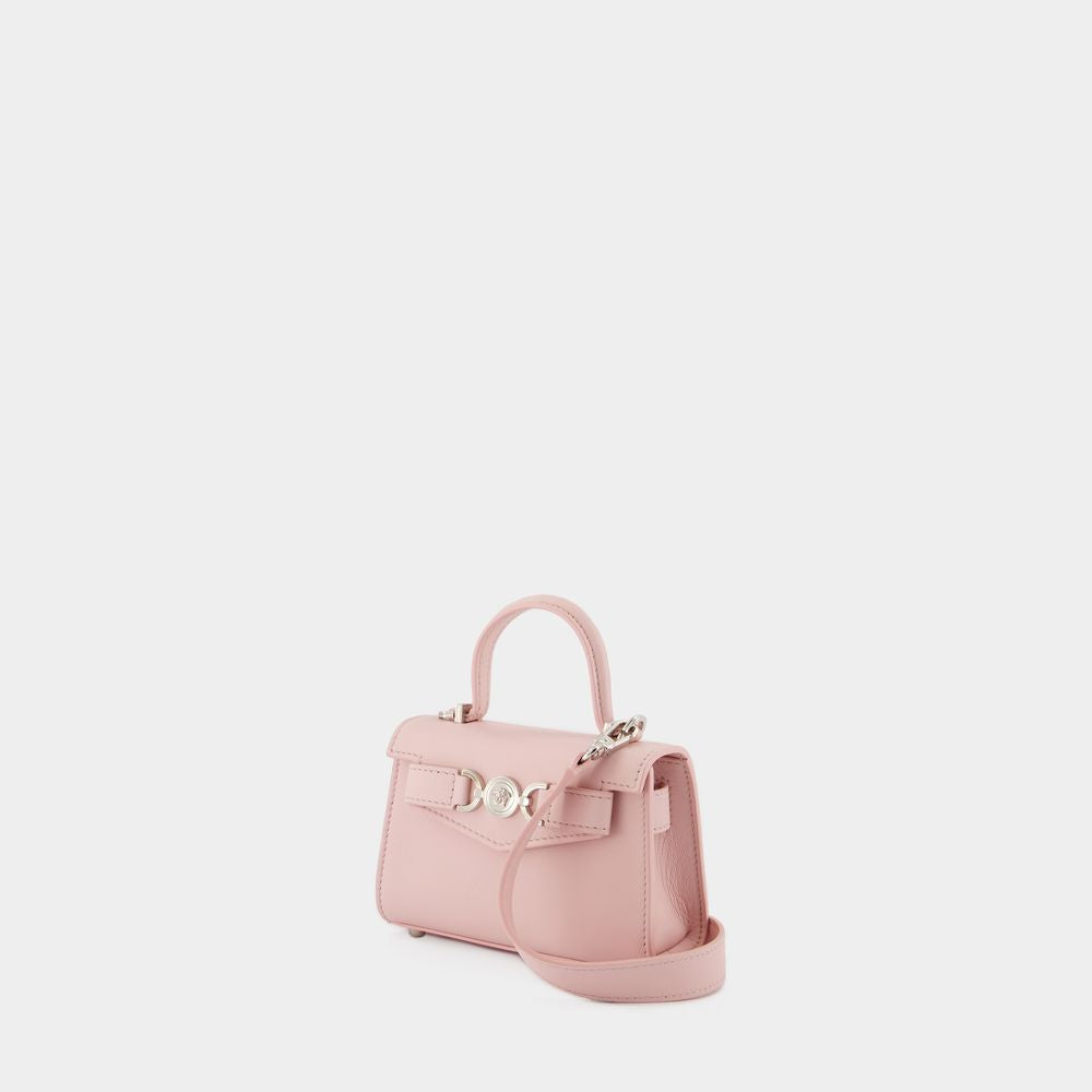 VERSACE Mini Medusa 95 Pink Crossbody