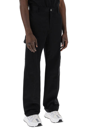 VERSACE Cargo Pants in Cotton Gabardine for Men