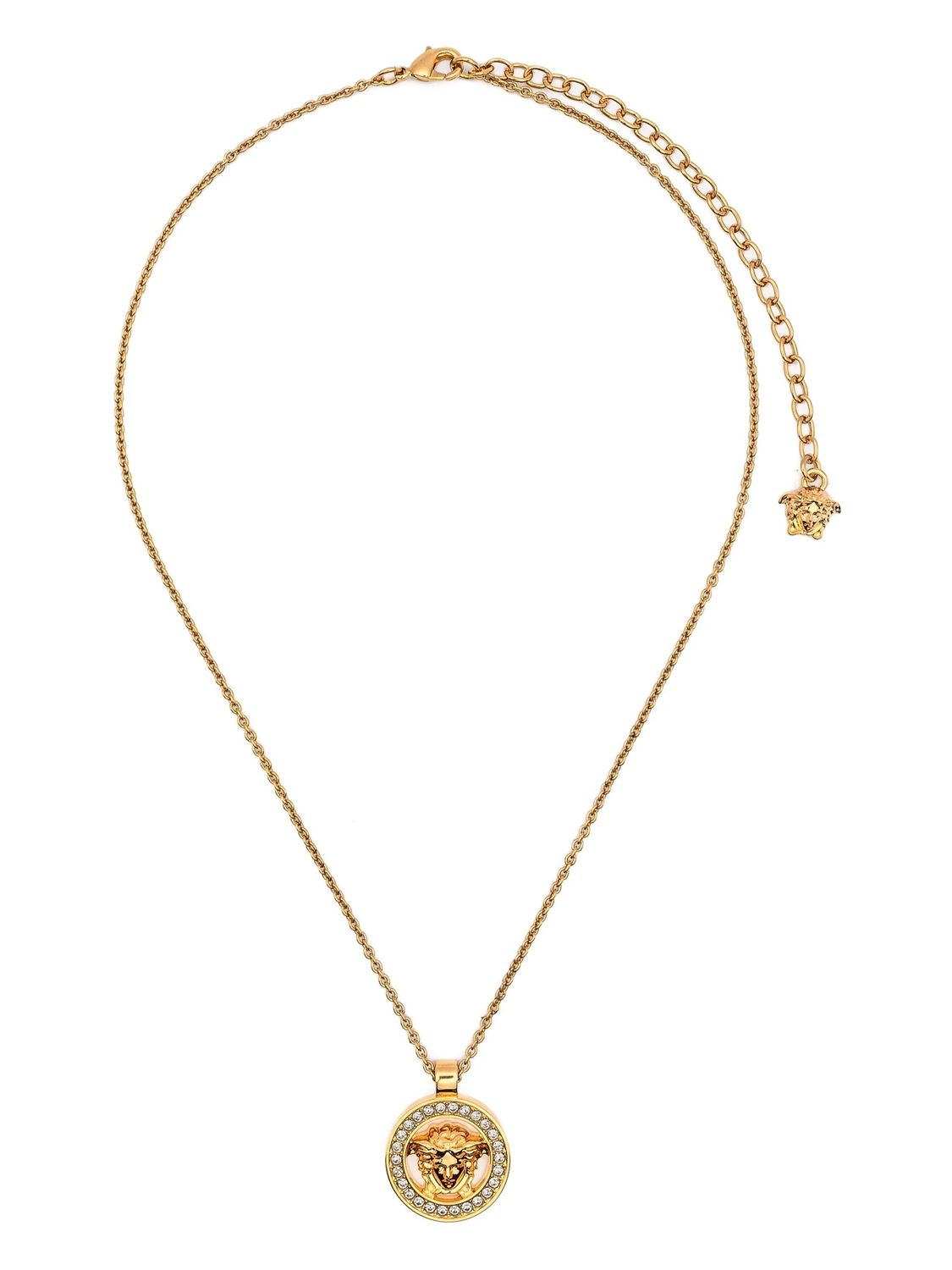 VERSACE Mini Medusa Charm Necklace