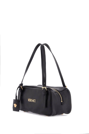 VERSACE Nappa Leather Iconic Bowling Handbag