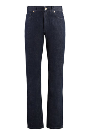 VERSACE 5-Pocket Straight-Leg Jeans