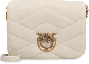 PINKO Quilted Leather Love Birds Handbag - SS24