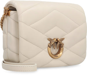 PINKO Quilted Leather Love Birds Handbag - SS24