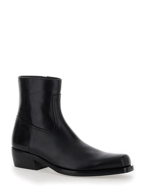 VERSACE LUCIANO ANKLE BOOTS