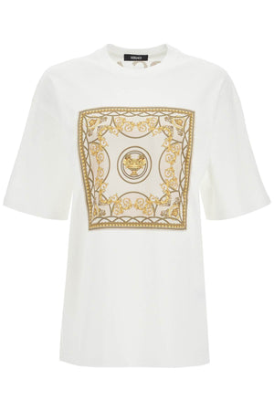 VERSACE Oversized Divine Print T-Shirt