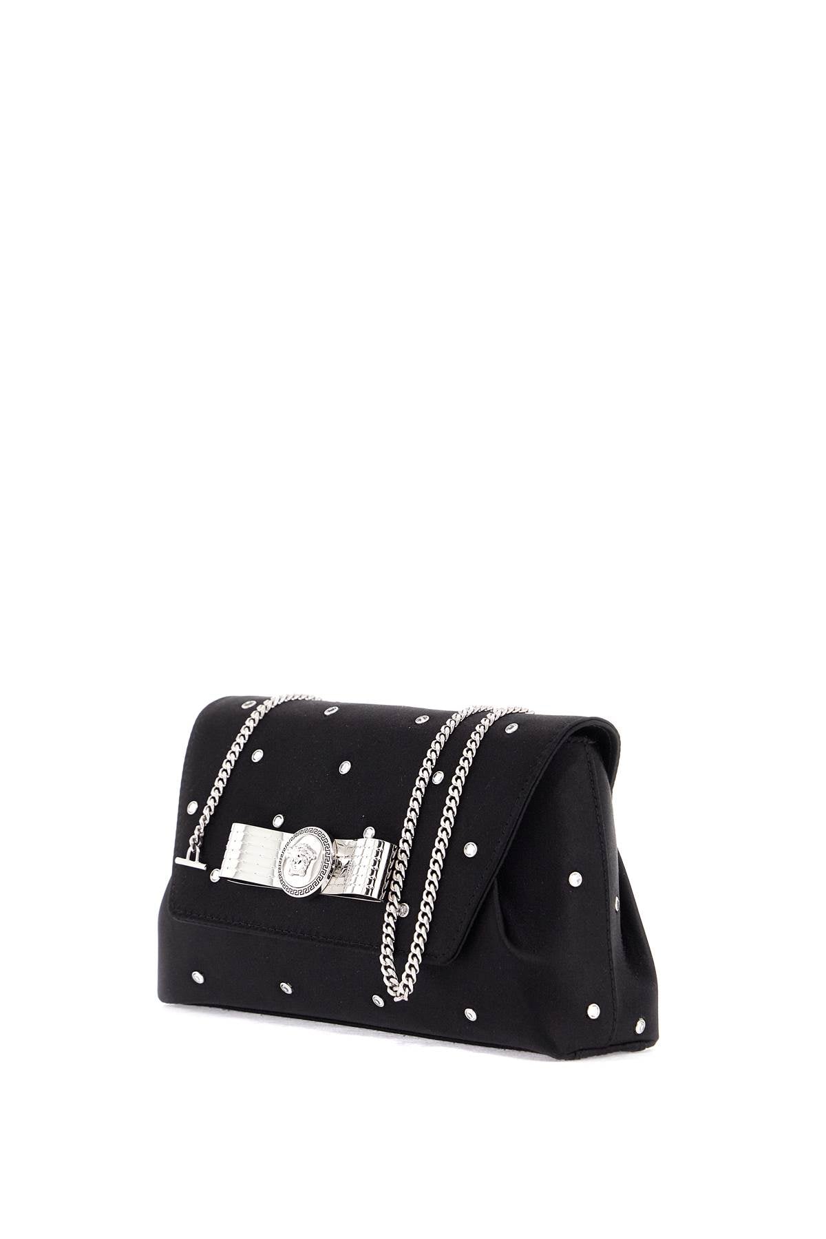 VERSACE Mini Starry Sky Clutch with Crystal Detailing