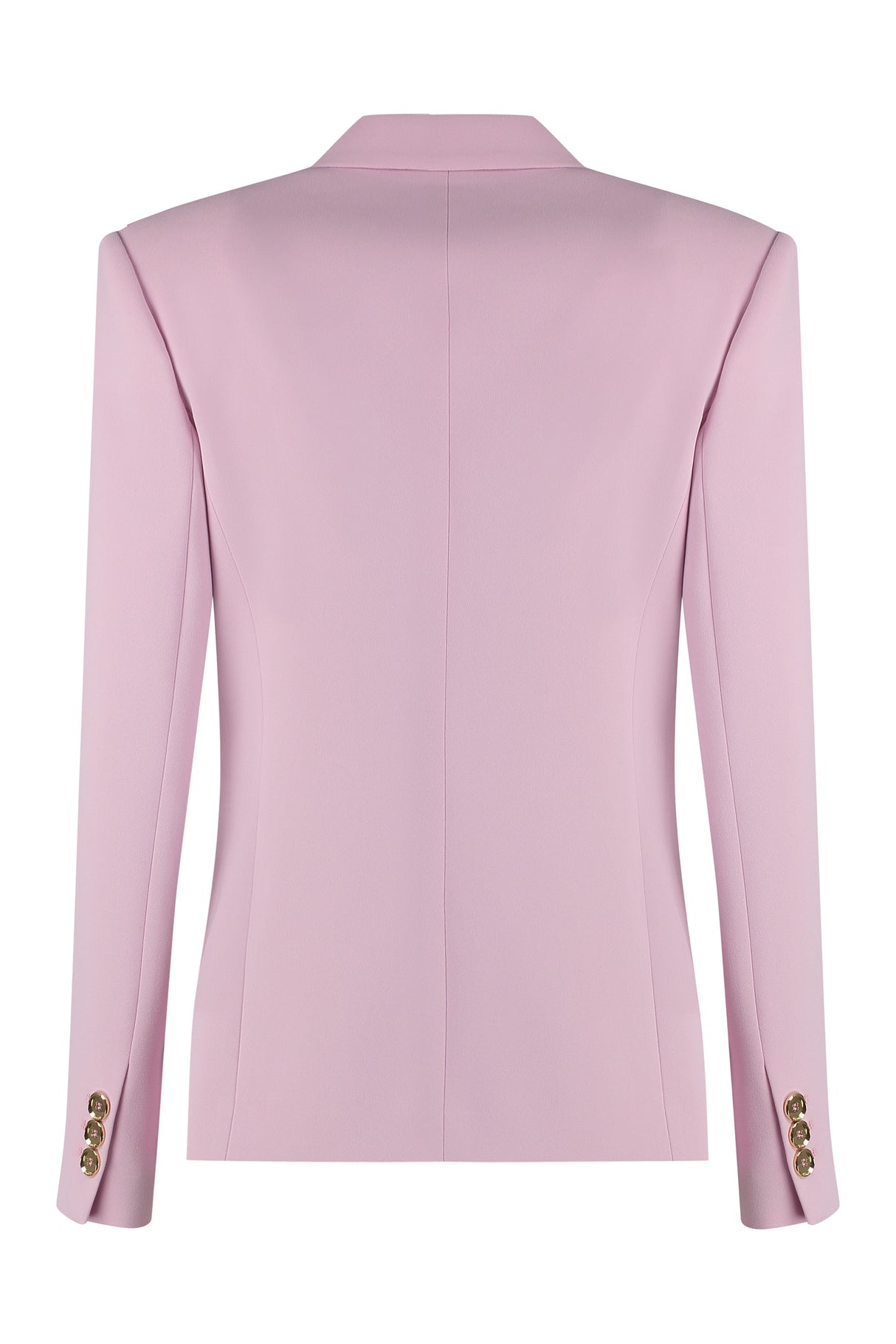 PINKO Double Breasted Blazer with Lapel Collar for Women in Pink for SS24