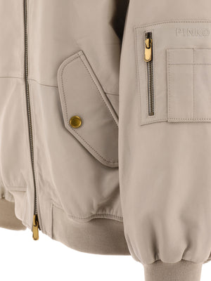 Beige 24SS Women's Outer Jacket by PINKO