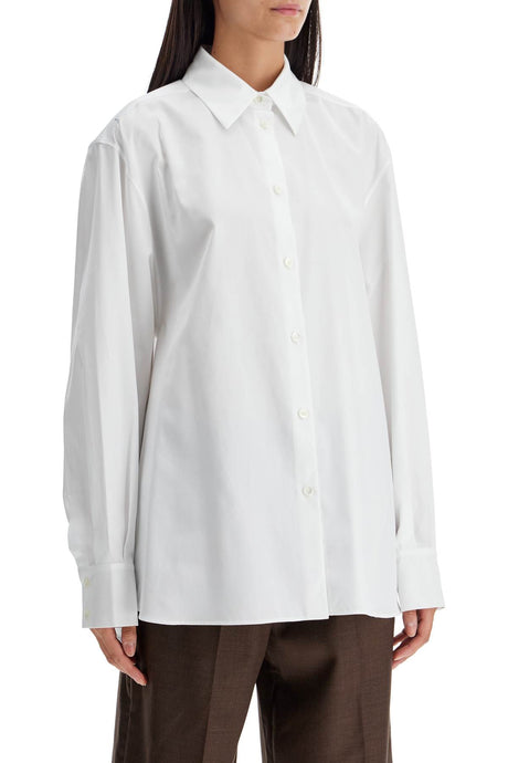 MAGDA BUTRYM Oversized Boxy Cotton Poplin Shirt (FR 34)