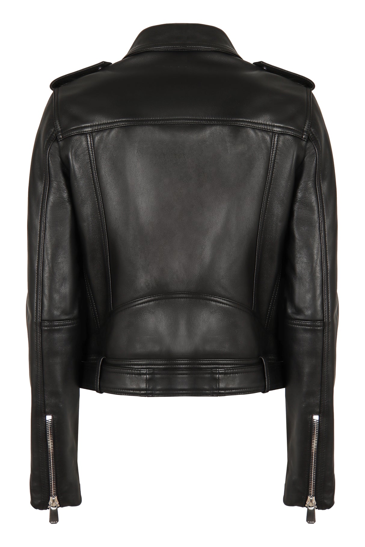 PINKO NAPPA LEATHER BIKER JACKET