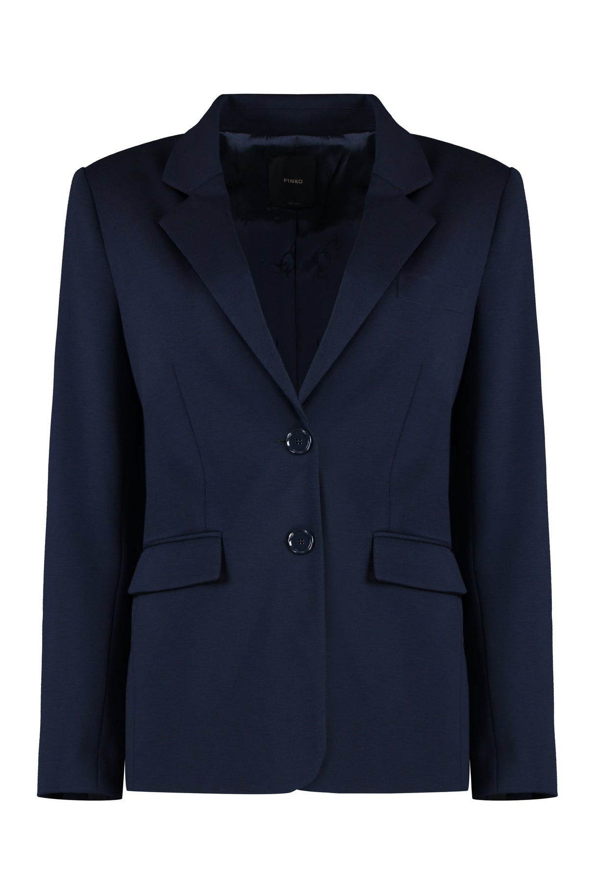 PINKO Elegant Sapphire Two-Button Blazer