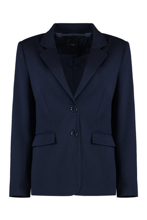 PINKO Elegant Sapphire Two-Button Blazer