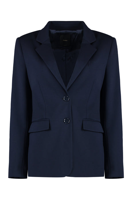 PINKO Elegant Sapphire Two-Button Blazer