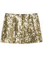 PINKO Grass Full Embroidered Mini Skirt