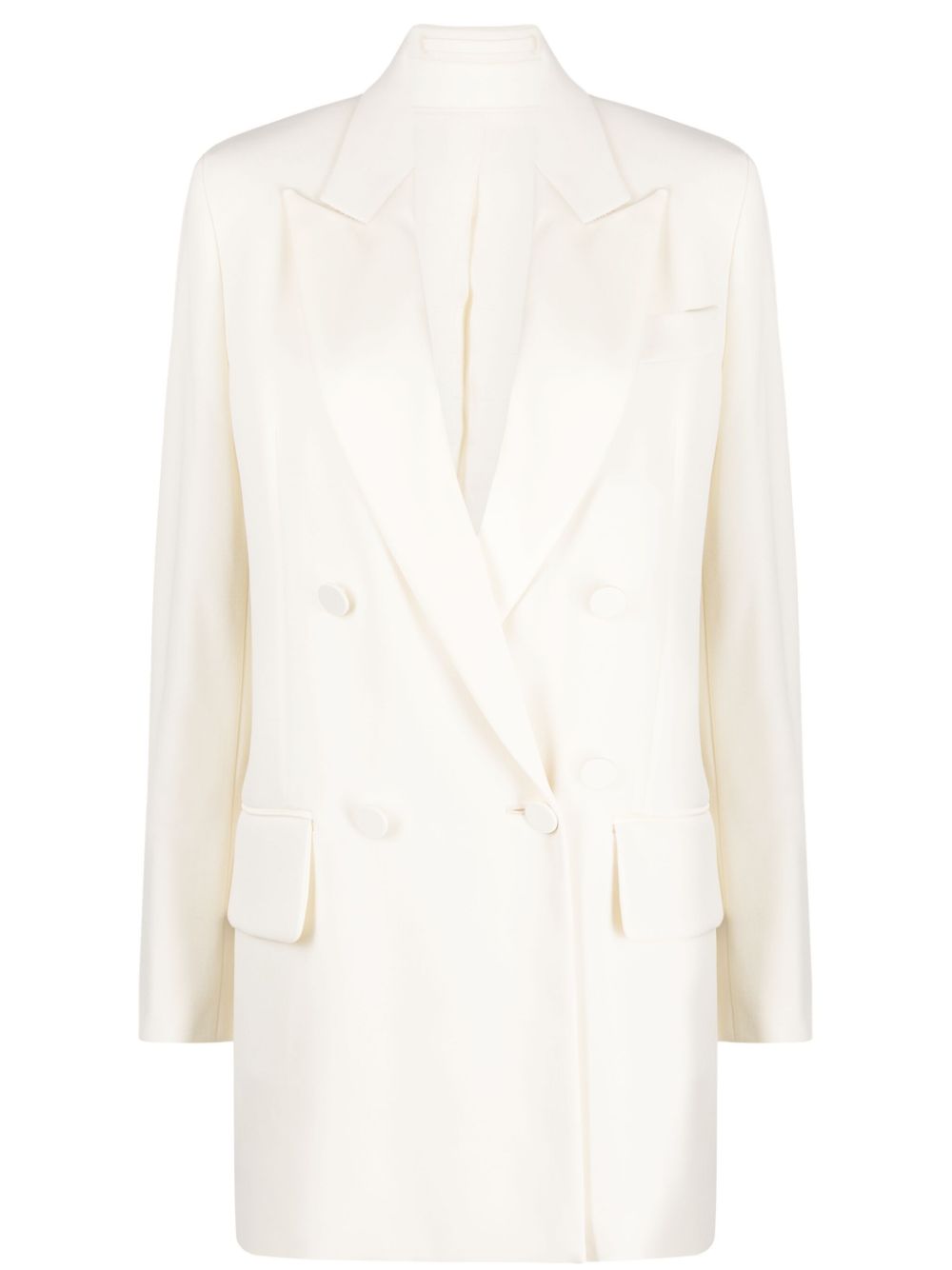 MAX MARA PIANOFORTE Classic White Outer Coat for Women