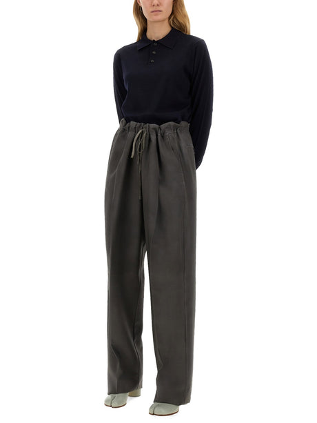 MAISON MARGIELA Oversized Wool and Mohair Trousers - Size 48