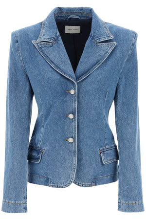 Denim Single-Breasted Jacket for Women by Magda Butrym - SS24