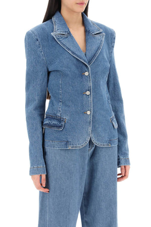 Denim Single-Breasted Jacket for Women by Magda Butrym - SS24