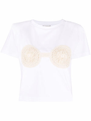 MAGDA BUTRYM Women's Mini Crop T-Shirt