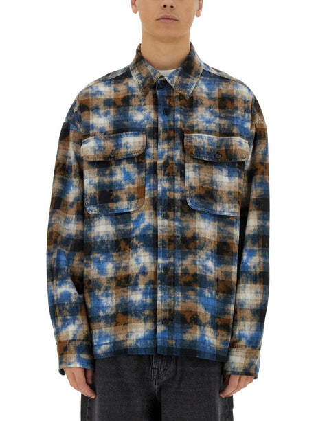 PALM ANGELS Plaid Shirt for Men - Size 50