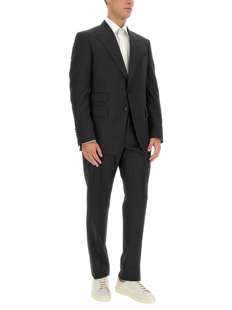 TOM FORD Slim Fit Wool Dress - Size 50 IT