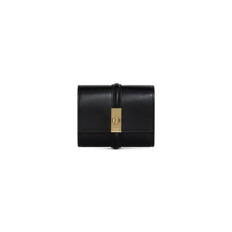 CELINE Mini Trifold Wallet in Premium Shiny Calfskin